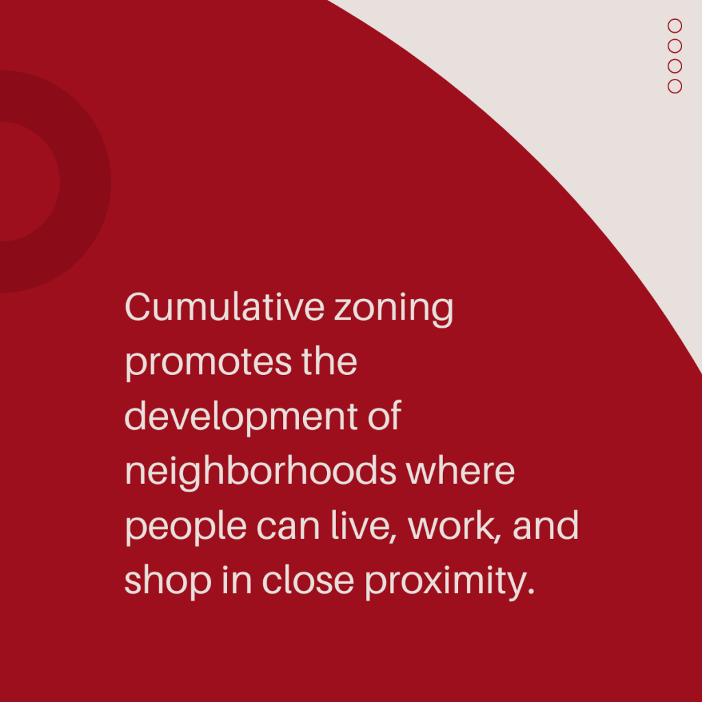 noncumulative zoning