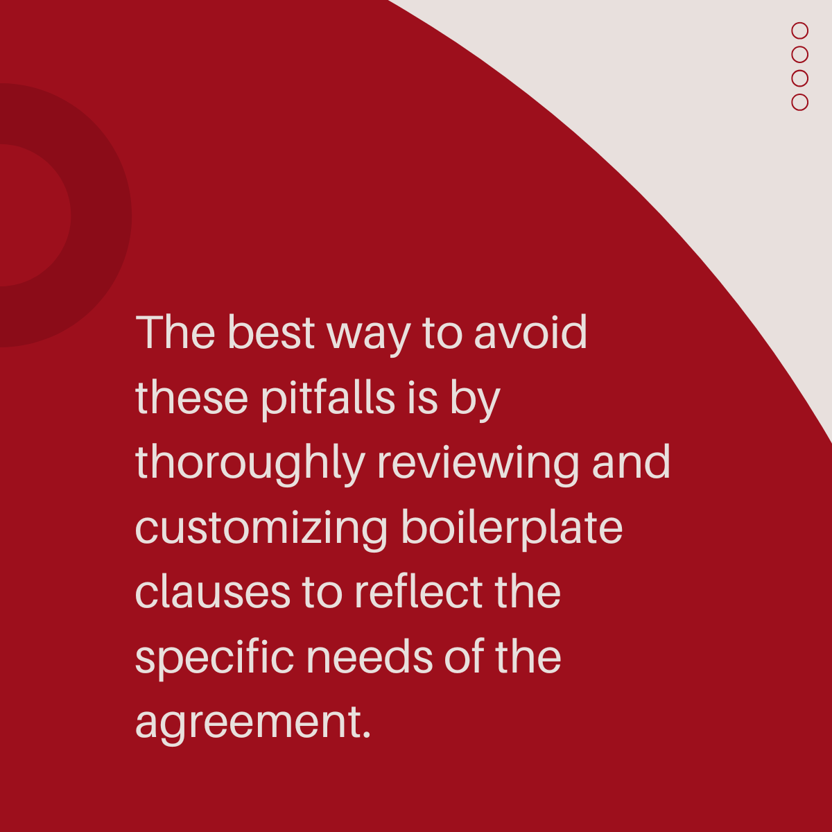 what is a boilerplate agreement