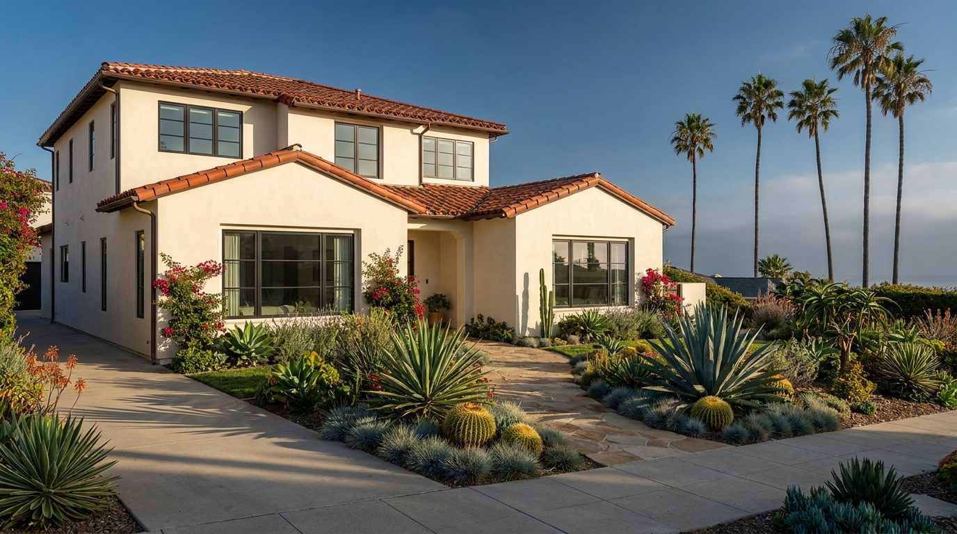 Southern California home that may be involved in a real estate dispute